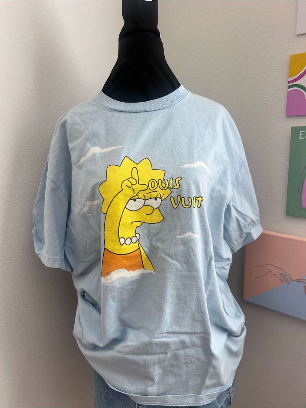 Mega Yacht Lisa Simpson Cotton Tee – Size Large